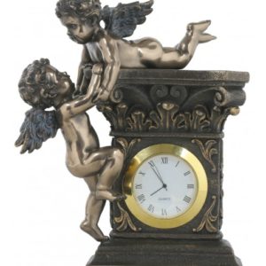 Clock With Angels