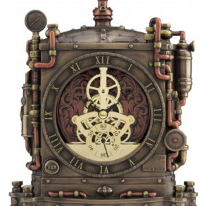 Steampunk Grand Machine Mantel Clock